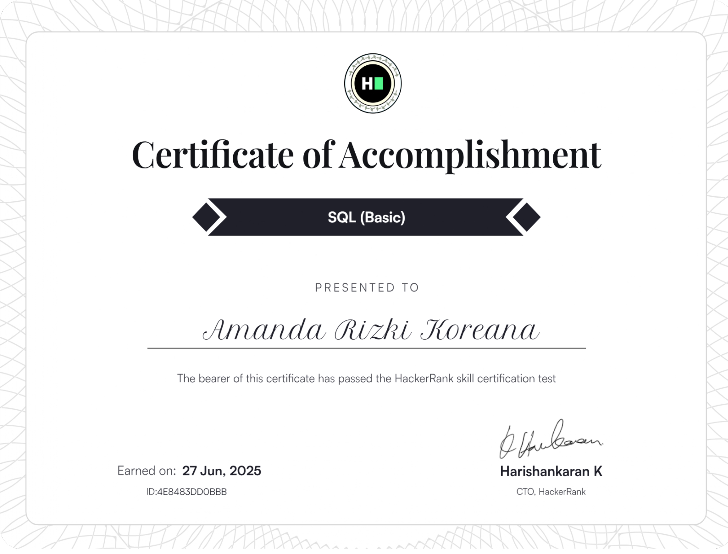 Certification 3